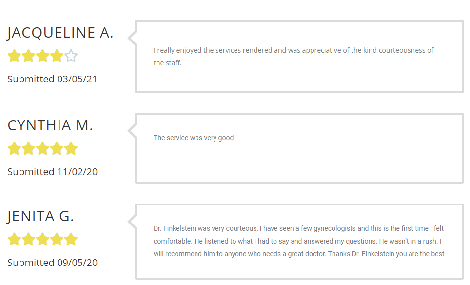 Reviews